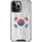 South Korean Flag Distressed iPhone 15 Pro Max Clear Case